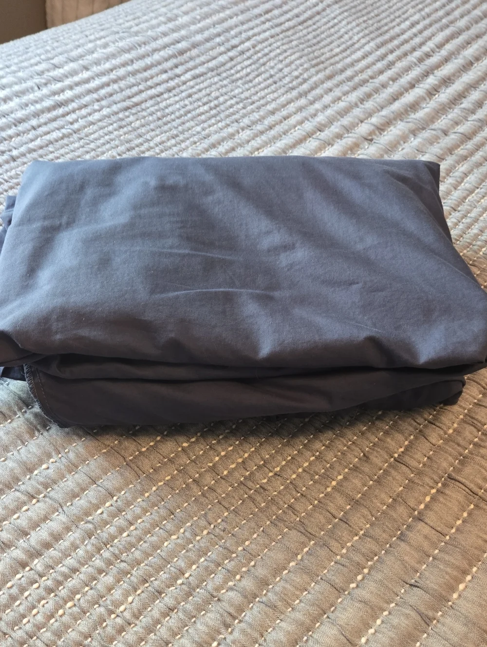 Brooklinen Luxe Duvet Cover Solid Navy King / Cali King